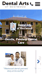 Mobile Screenshot of dentalartsofwestwood.com